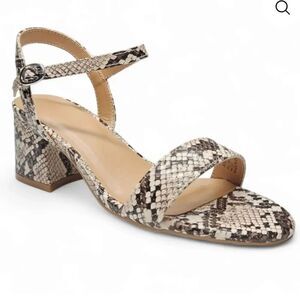 BRAND NEW BAMBOO LOW BLOCK HEEL WOMENS SANDAL G1